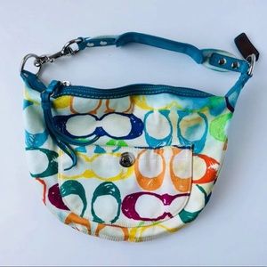Authentic Coach signature bag. Read description